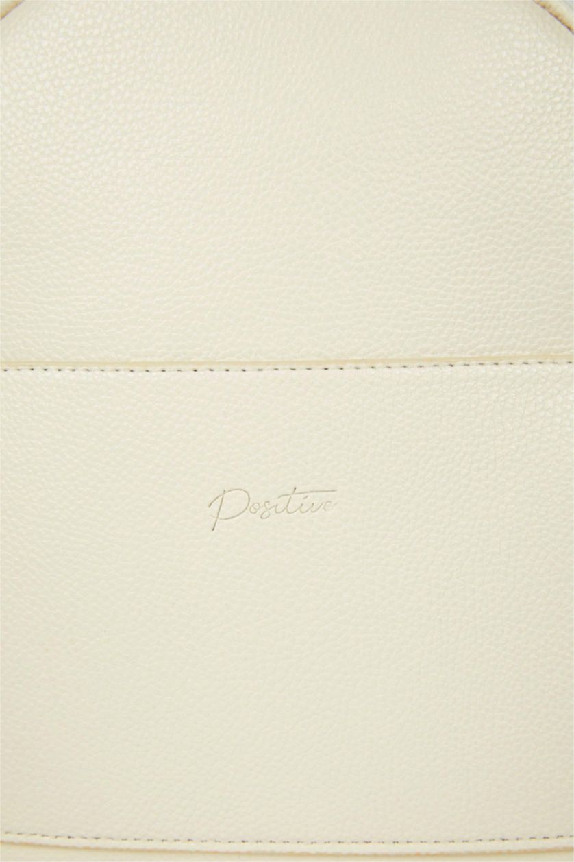 Kadın Bej Kadın Suni Deri Sırt Çantası