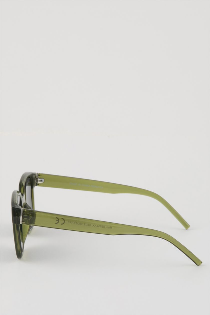 WOMAN Khaki Woman Square Sunglasses