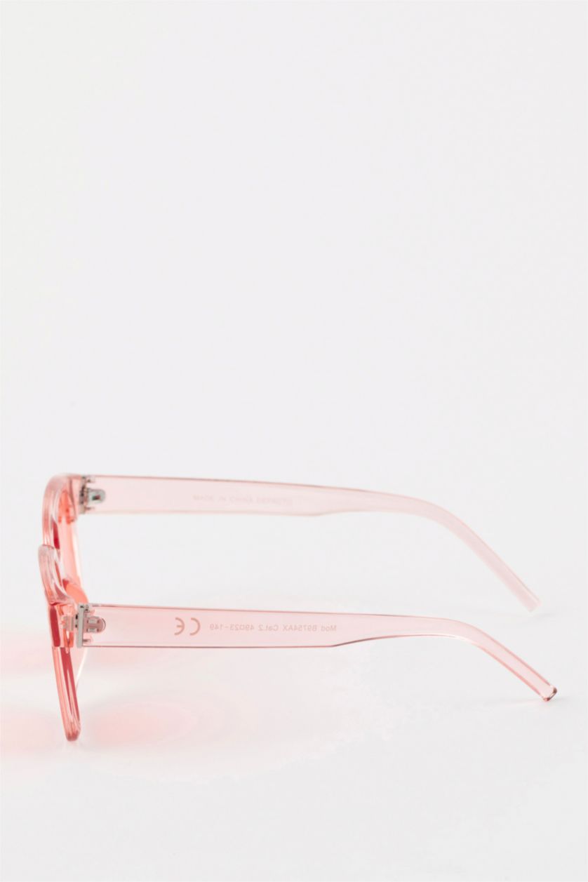 WOMAN Pink Woman Square Sunglasses