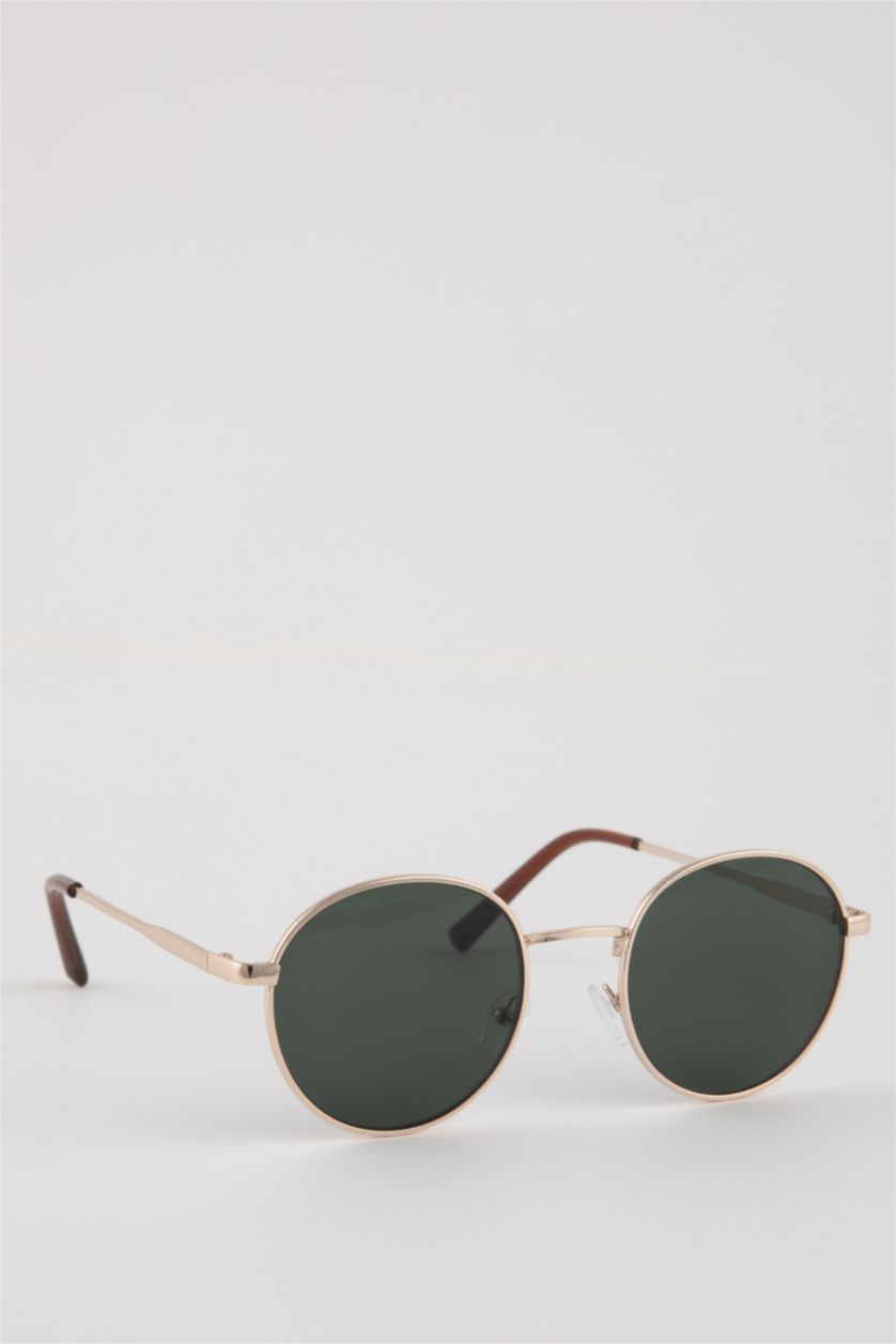 MAN GOLD Man Oval Sunglasses