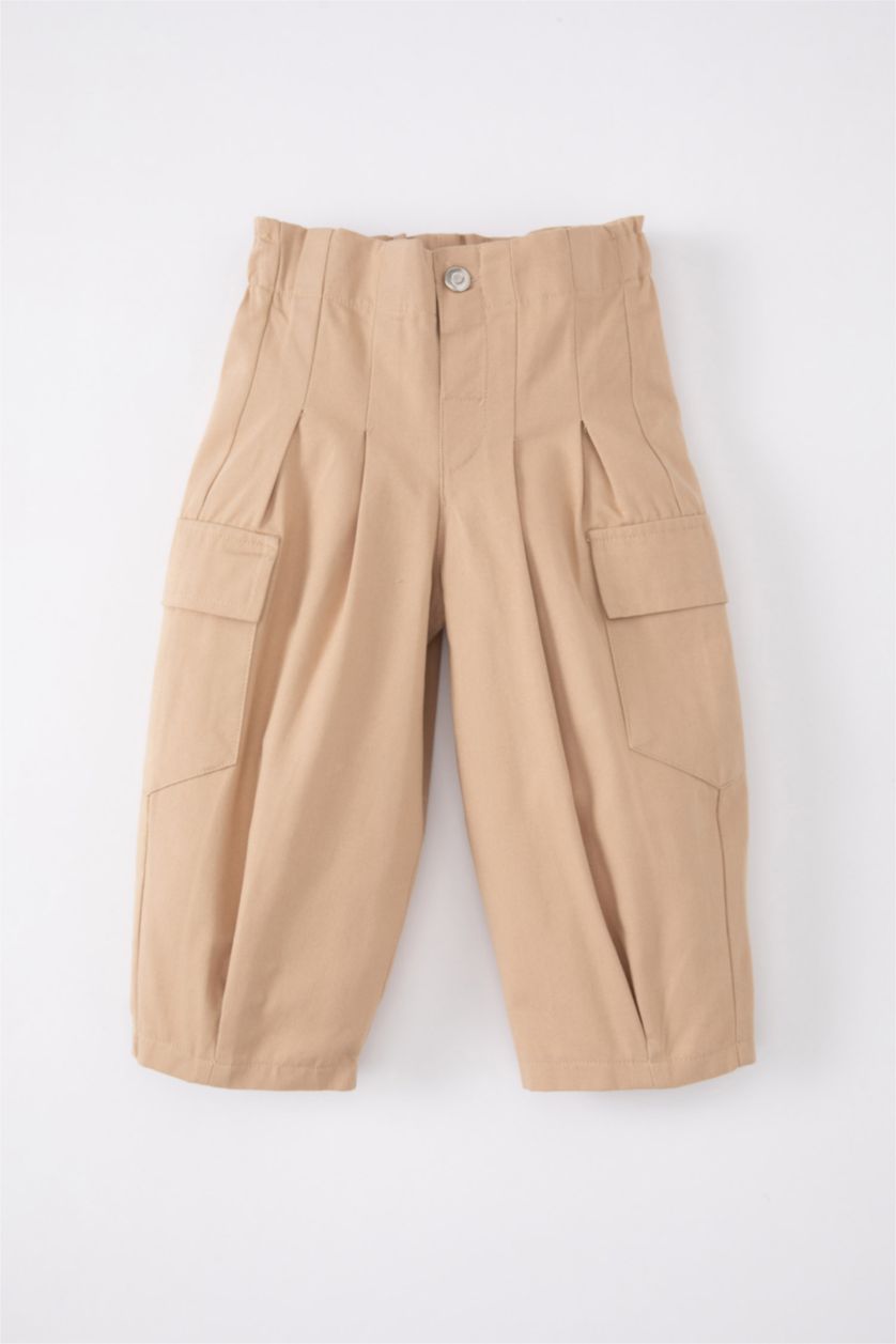 BABY GIRL Ecru Baby Girl Slogan Printed Sweatshirt Trousers 2 Piece Set