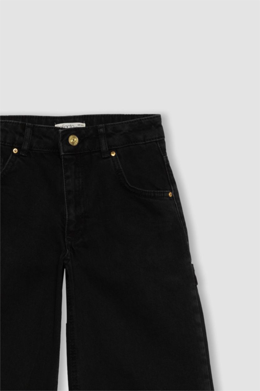 GIRLS & TEENS Black Girl Baggy Jeans