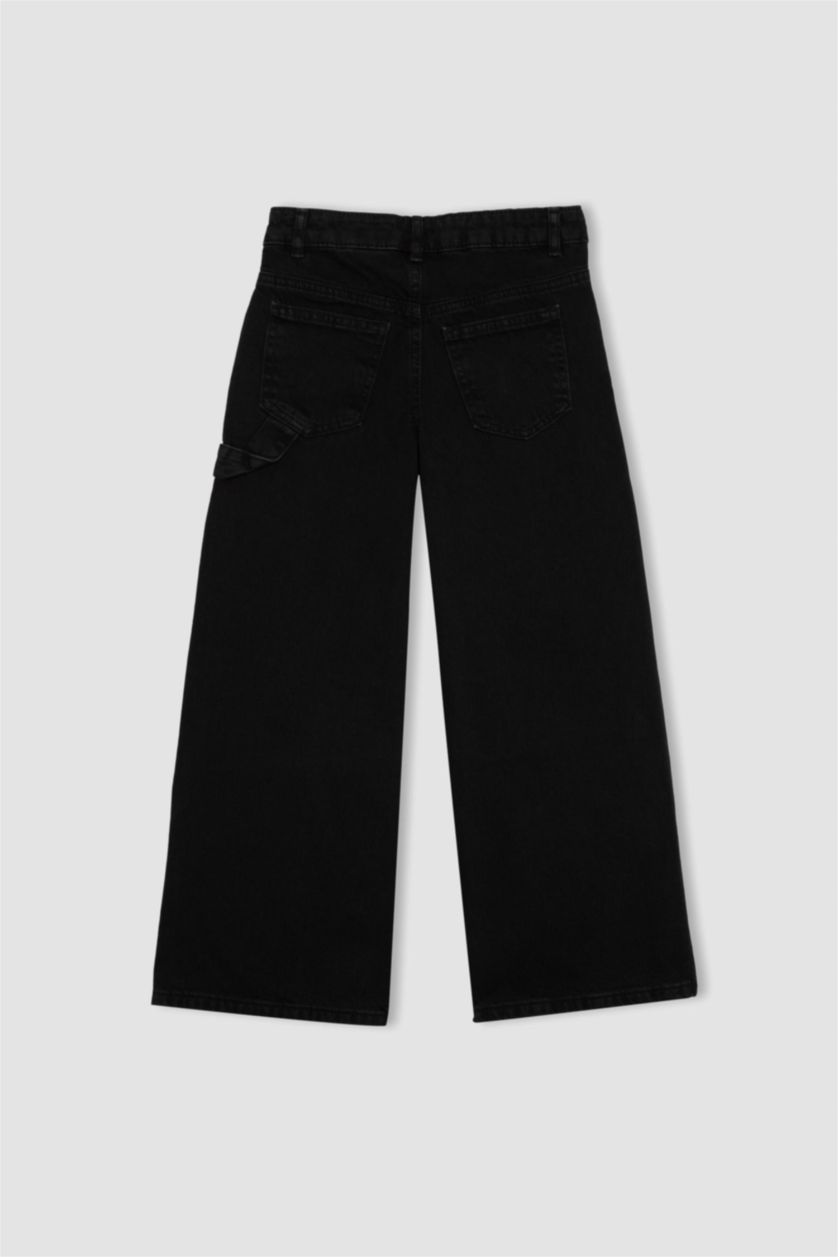 GIRLS & TEENS Black Girl Baggy Jeans