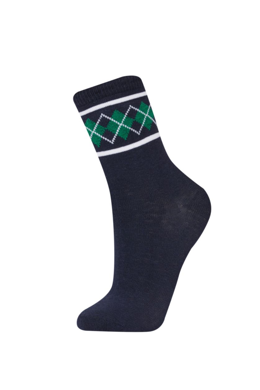 أولاد Karma جوارب اولادي طويل قطن - 3 قطع