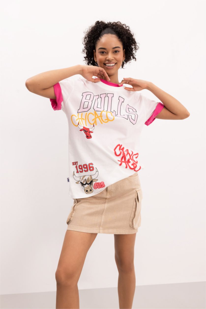 MAN Ecru Boxy Fit Short Sleeve T-Shirt