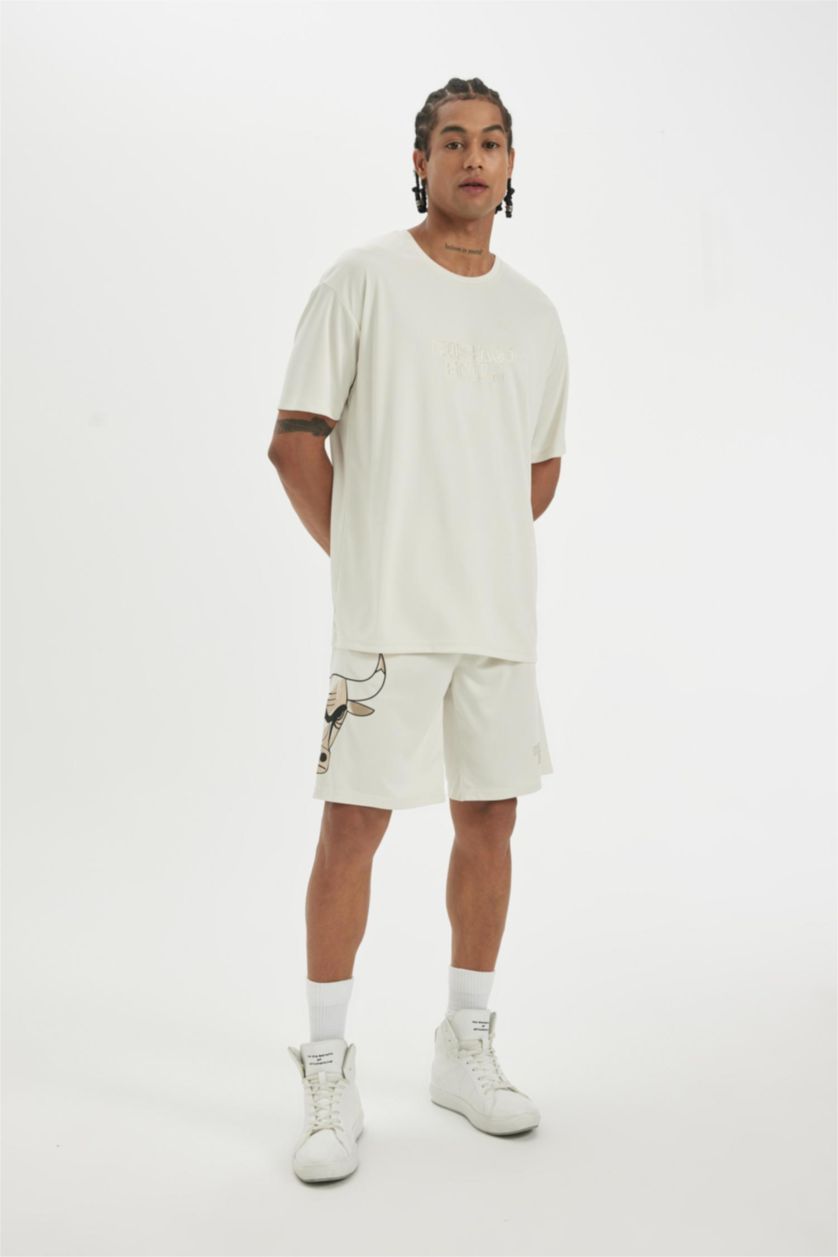 MAN Stone Boxy Fit Heavy Fabric T-Shirt