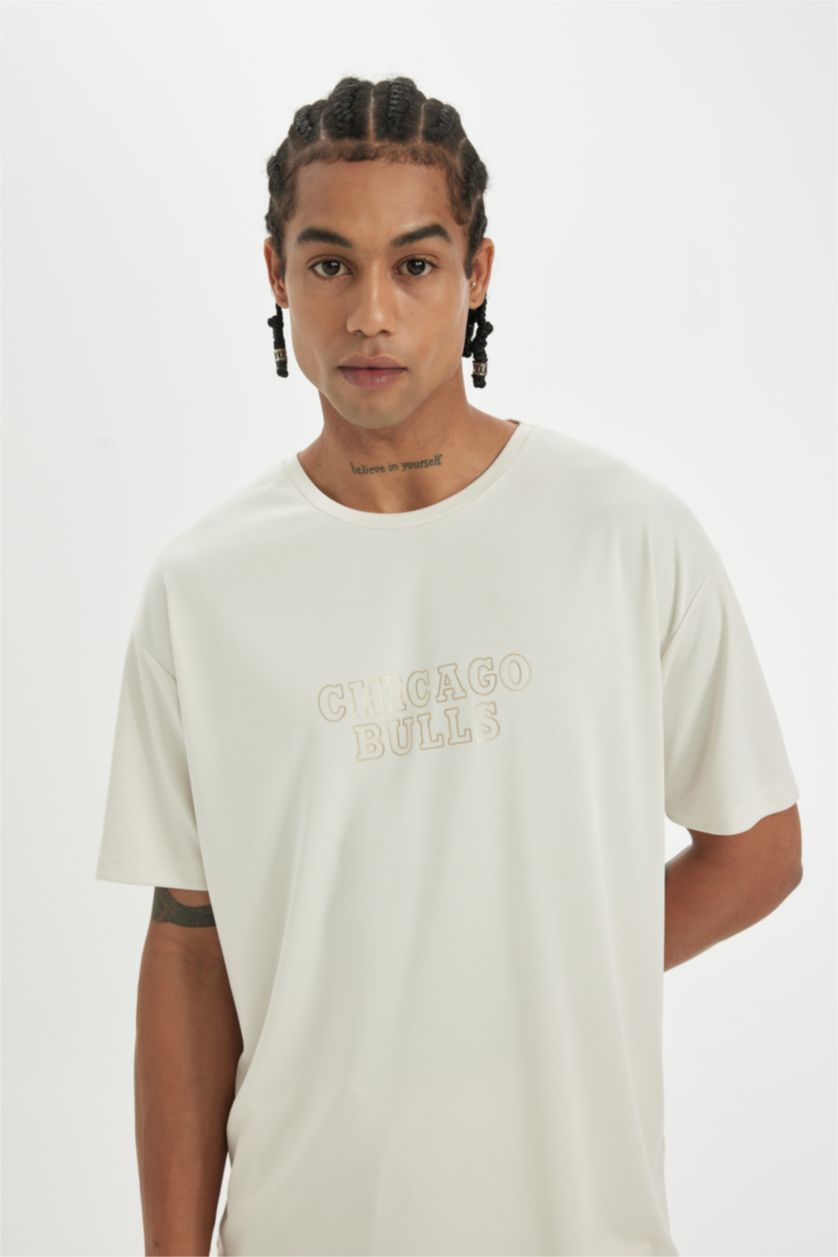 MAN Stone Boxy Fit Heavy Fabric T-Shirt