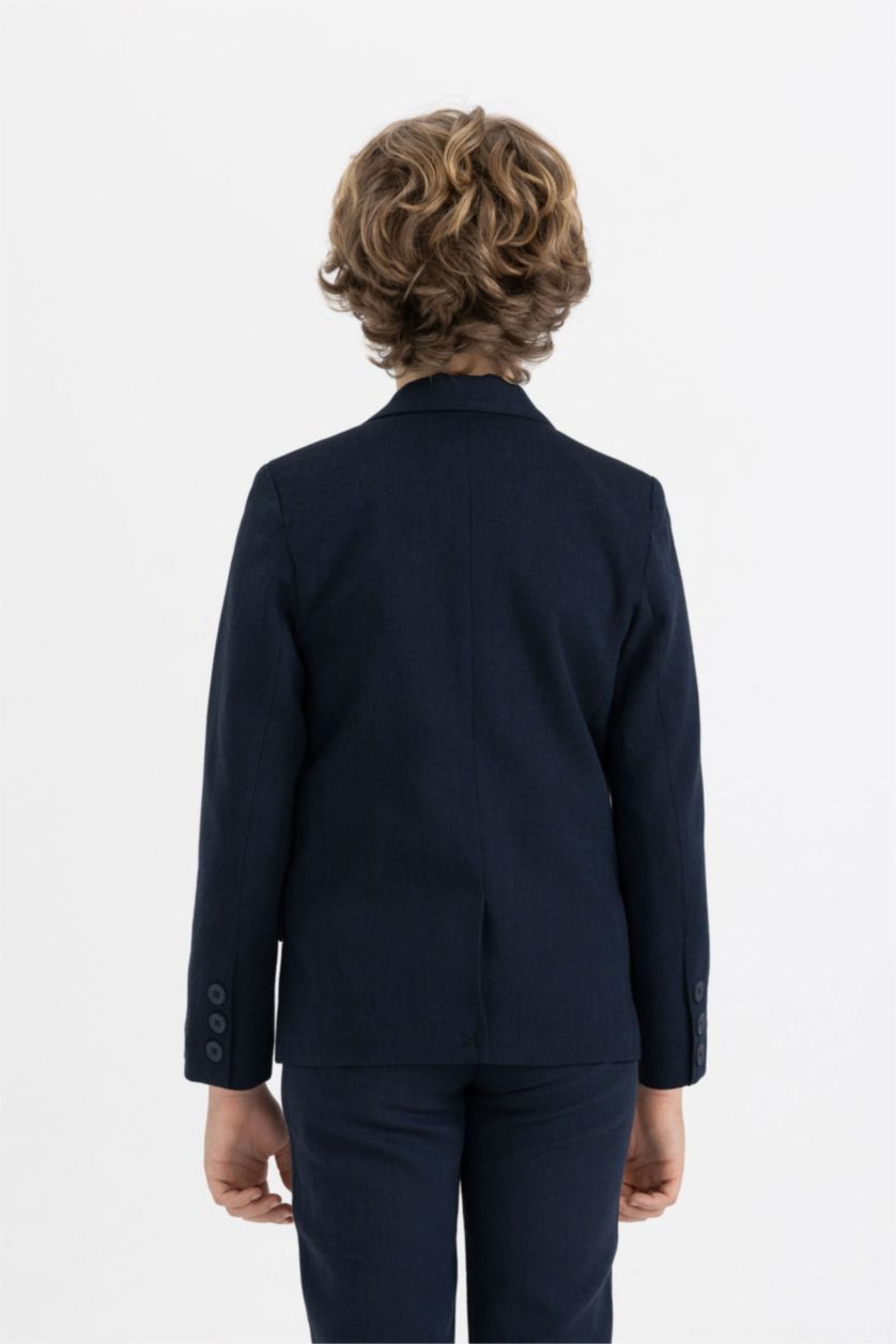 Erkek Çocuk - Genç Erkek Lacivert Erkek Çocuk Blazer Ceket