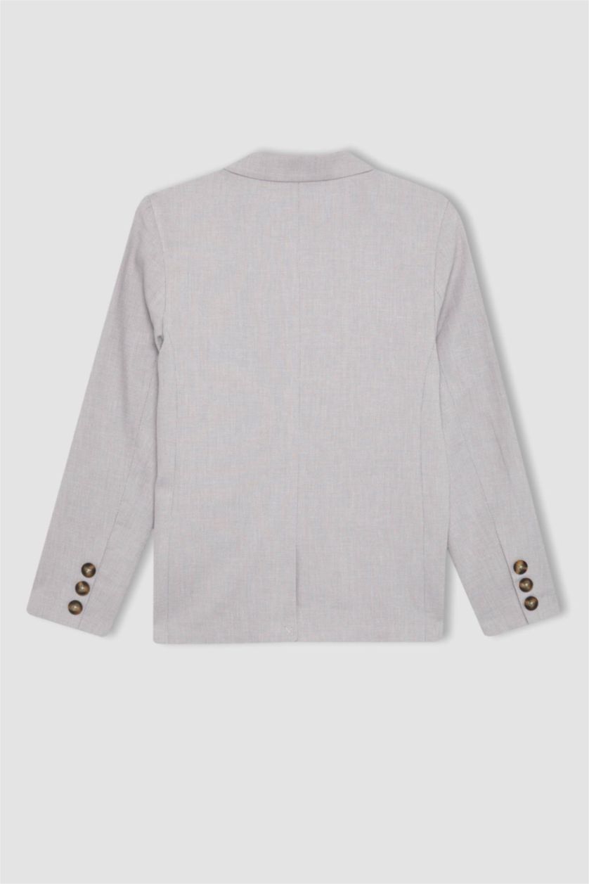Erkek Çocuk - Genç Erkek Bej Erkek Çocuk Blazer Ceket