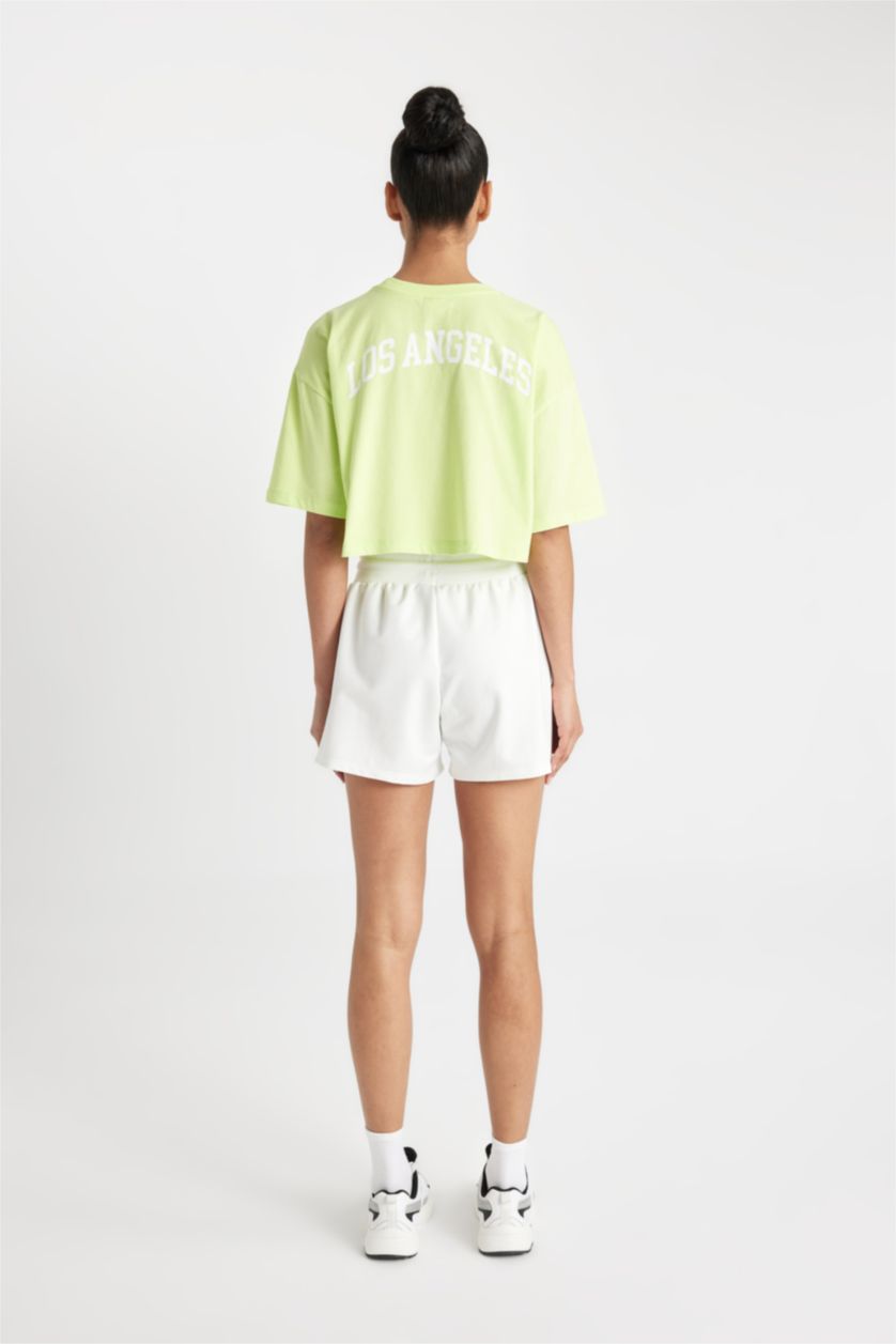 حريمي بيج فاتح شورت قصير من لوس أنجلوس ليكرز DeFactoFit