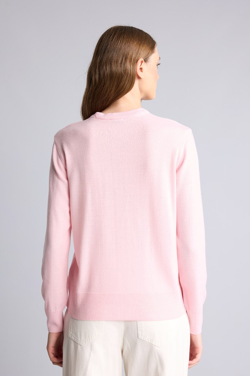 Woman Light Pink Relax Fit Pullover