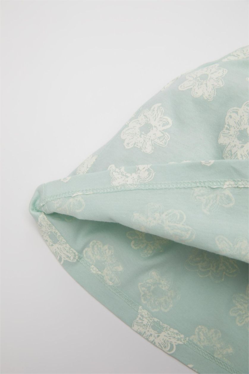 BÉBÉ FILLE Bleu Robe Sans Manches à motifs pour bébé Fille