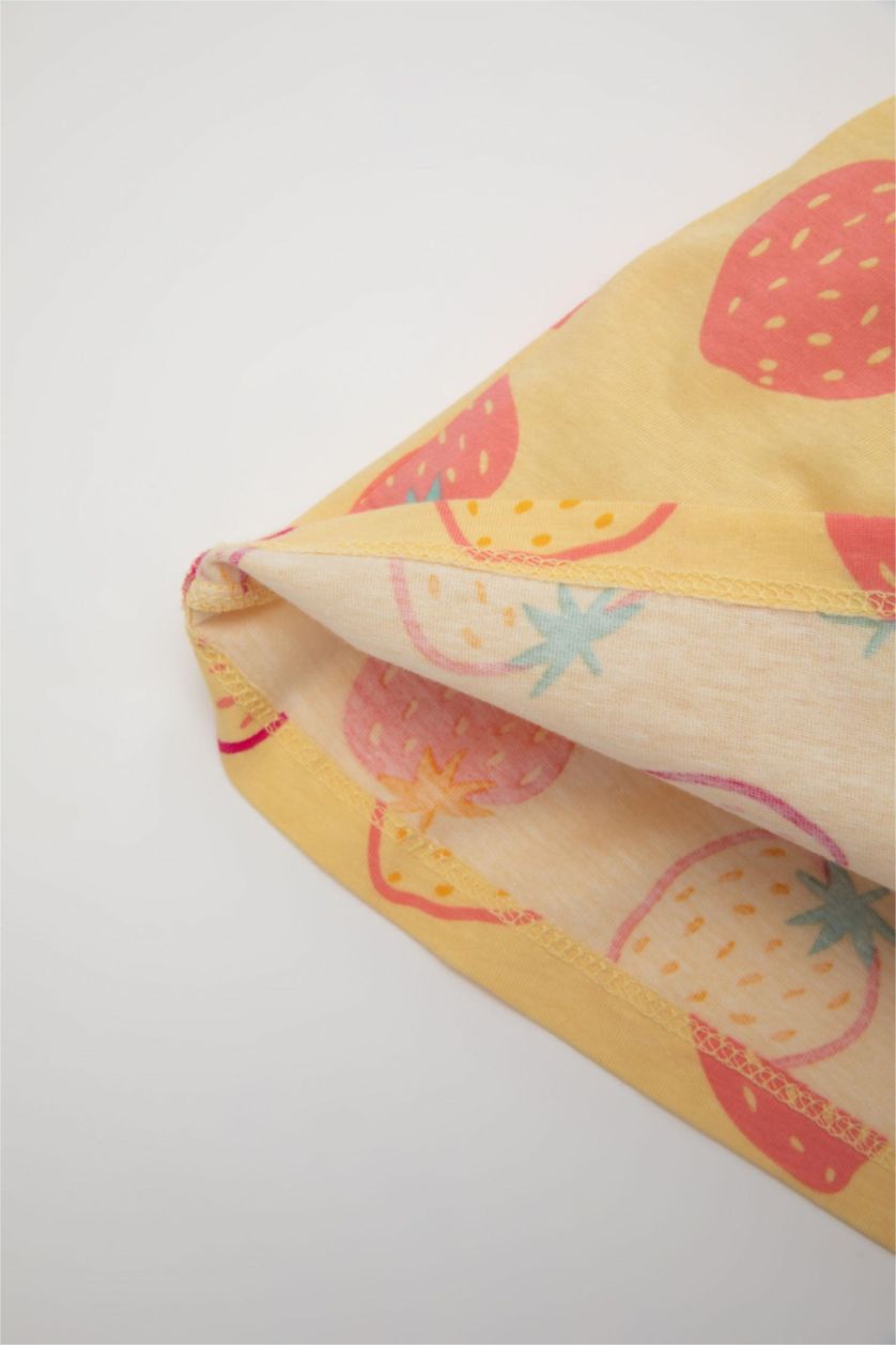 BÉBÉ FILLE Jaune Robe Sans Manches à motifs pour bébé Fille