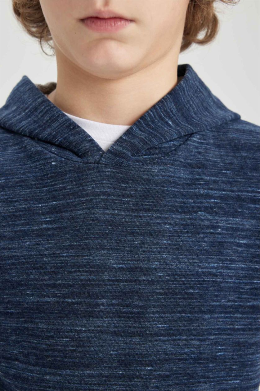 أولادي نيلي سويت شيرت اولادي قصة عادية بجيب