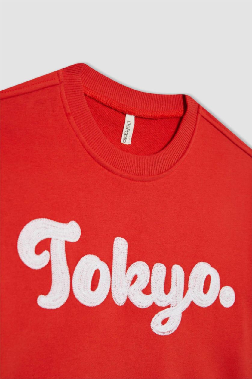 GIRLS & TEENS Stone Girl Pleated Gabardine Skirt