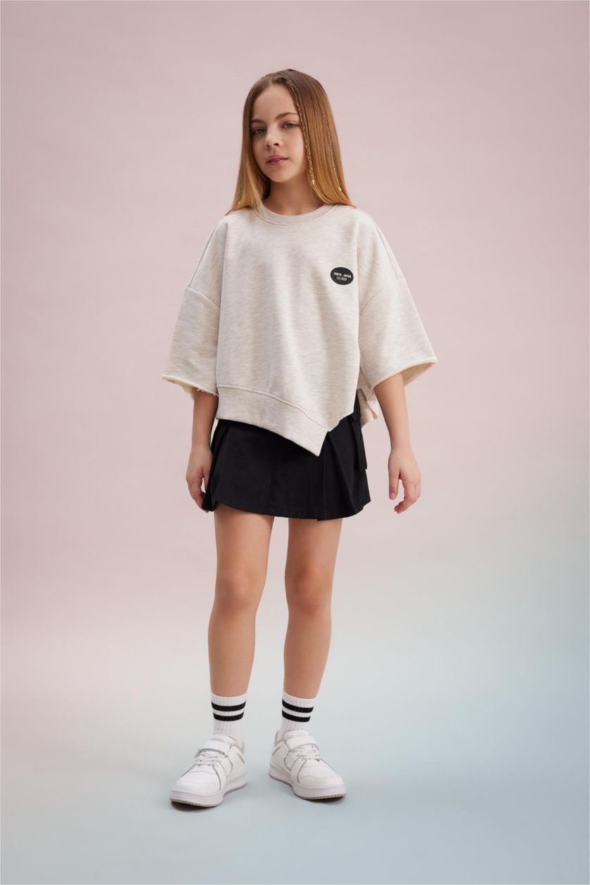 بنات أسود تنوره قطن