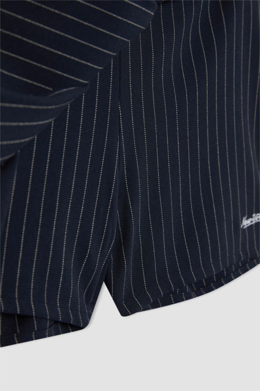 GIRLS & TEENS NAVY Girl Cotton Regular Fit Knitted Skirt