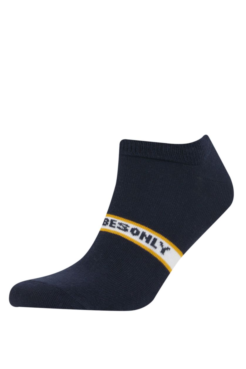 Erkek Karma Erkek 5'li Pamuklu Patik Çorap