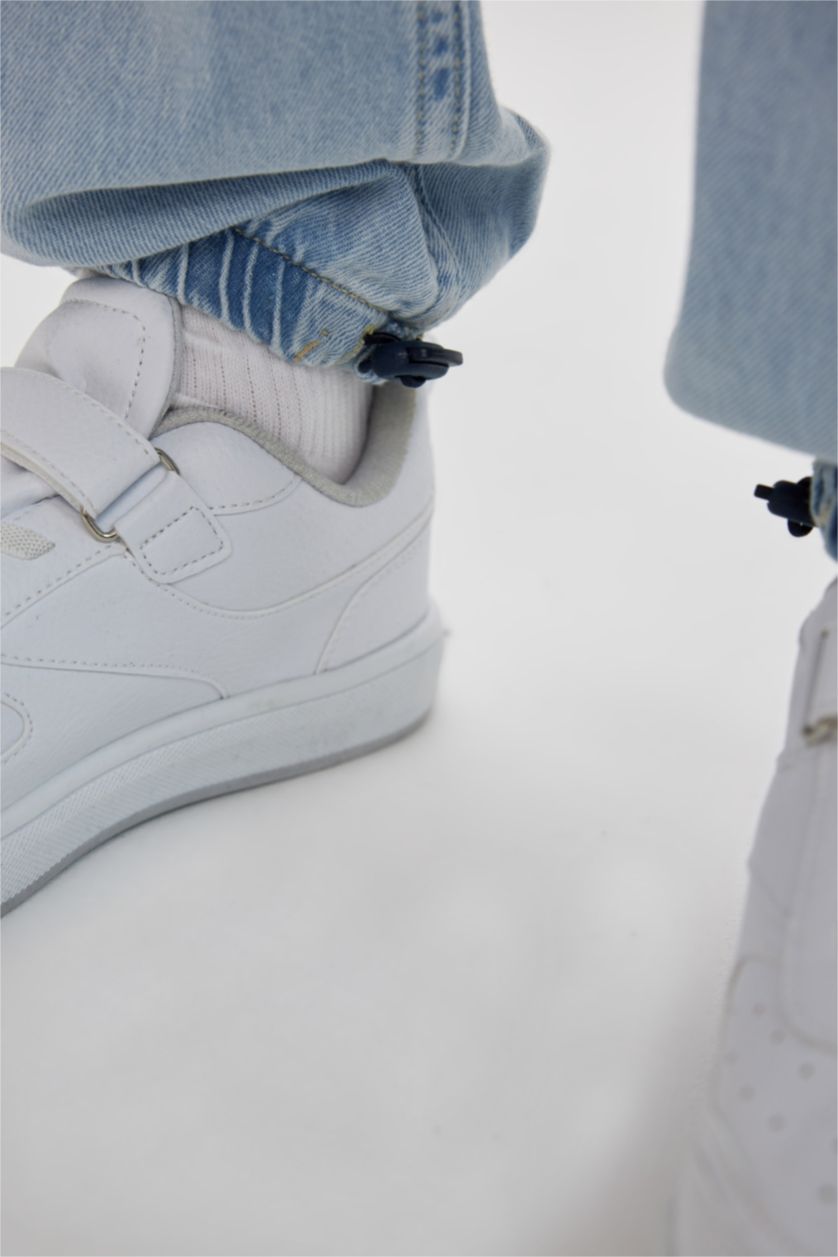 GARÇONS Bleu Pantalon Jean CARGO PARACHUTE