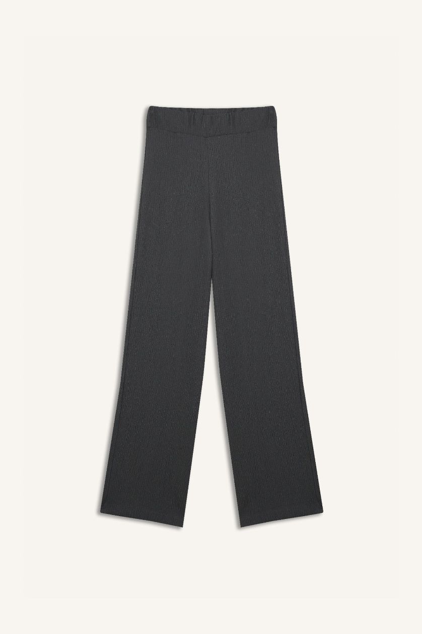 نساء أنثرا بنطرون برجل واسع وايد ليج منسوج