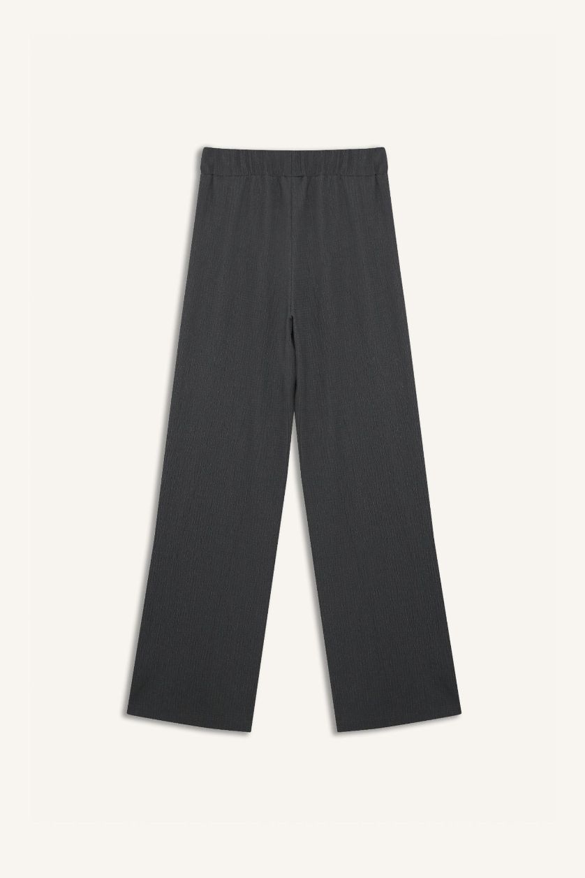 نساء أنثرا بنطرون برجل واسع وايد ليج منسوج