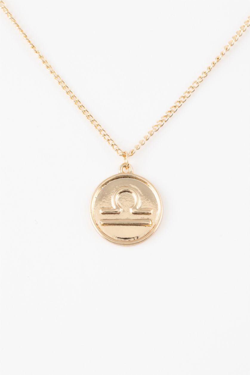 WOMAN GOLD Woman Libra Gold Necklace