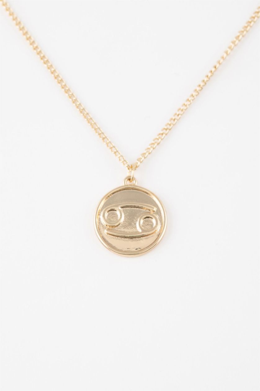 Women Altın Woman Cancer Gold Necklace