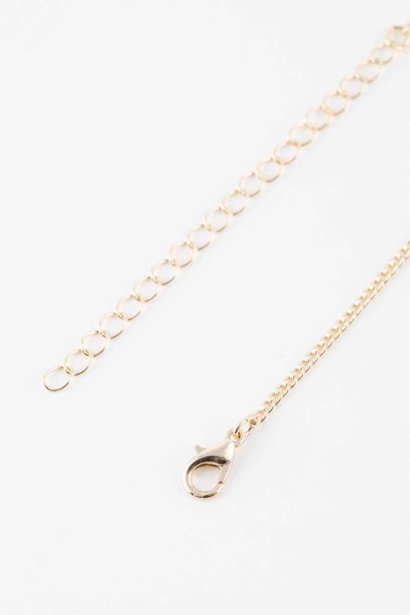 Woman Altın Woman Gemini Gold Necklace