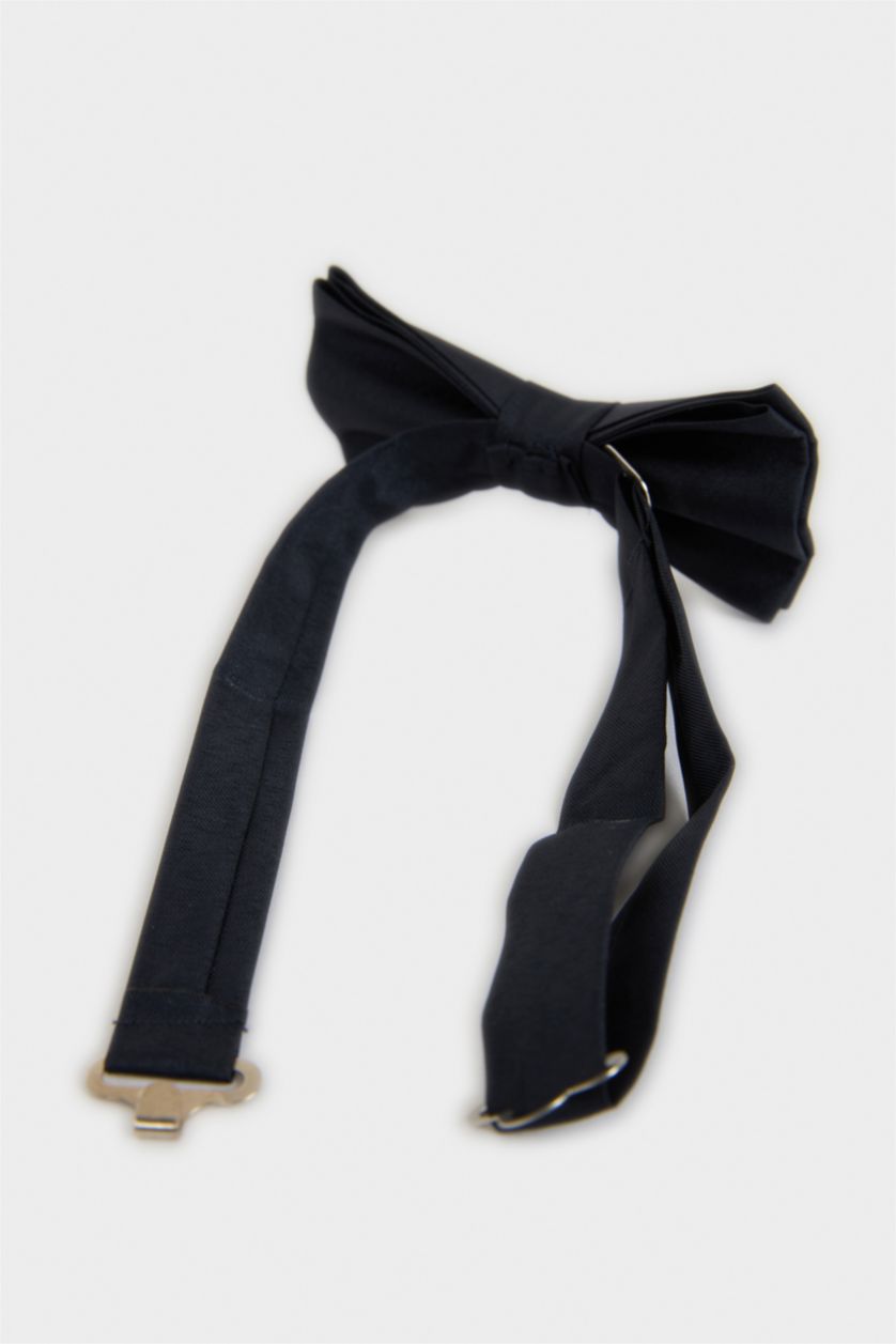 Erkek Çocuk - Genç Erkek Lacivert Pamuklu Papyon Pantolon Askısı 2'li Erkek Çocuk