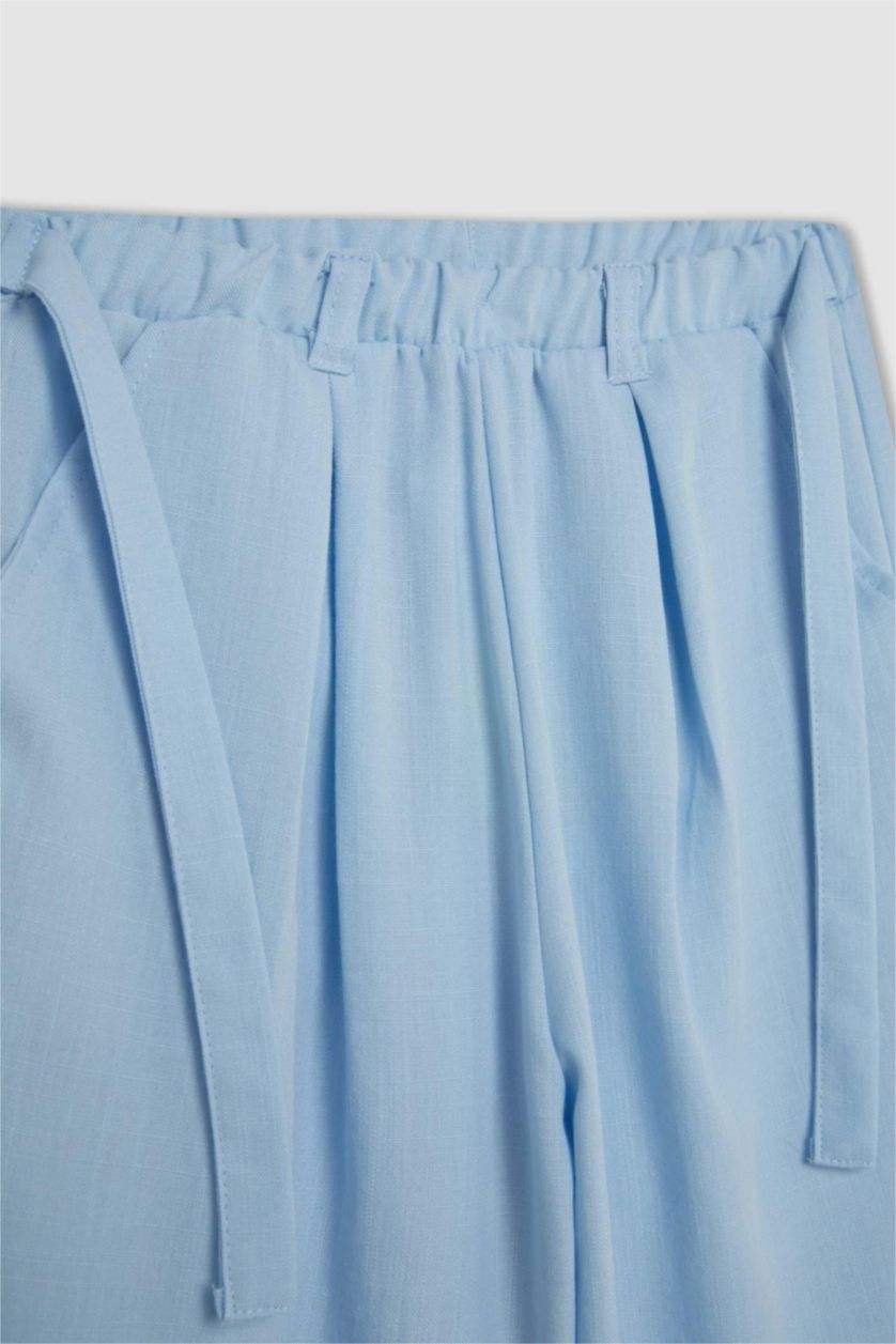 GIRLS & TEENS Light Blue Girl Wide Leg Pants