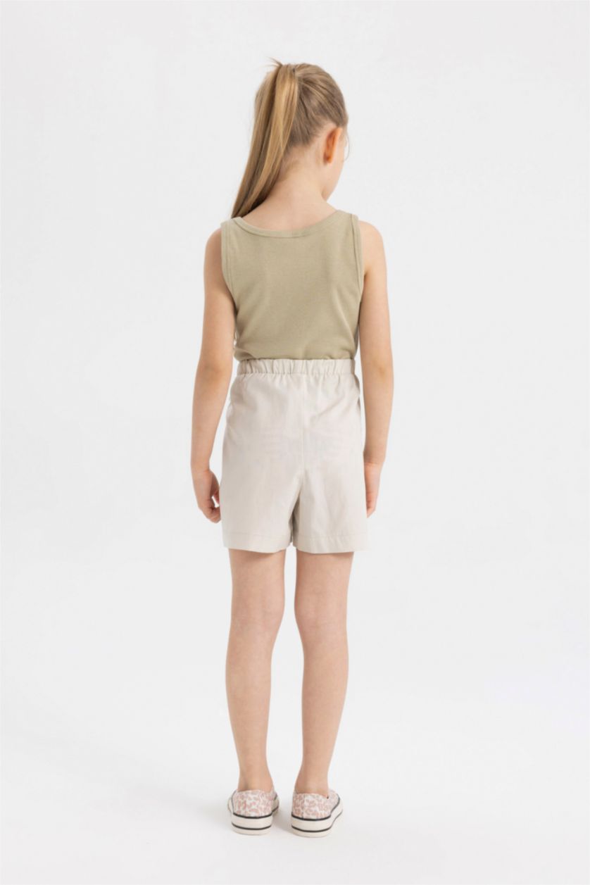 GIRLS & TEENS Stone Girl Cotton Pocket Shorts