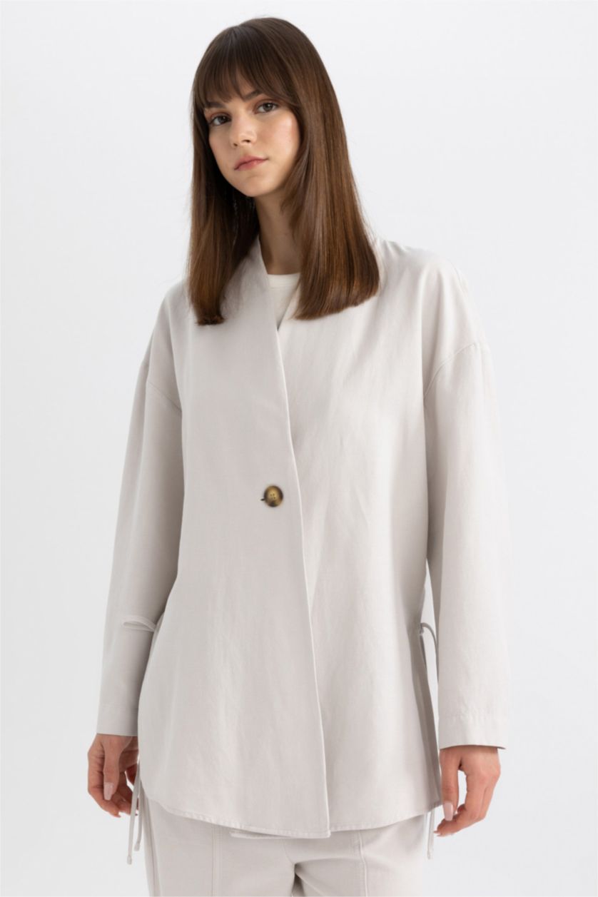 WOMAN Light Grey Relax Fit