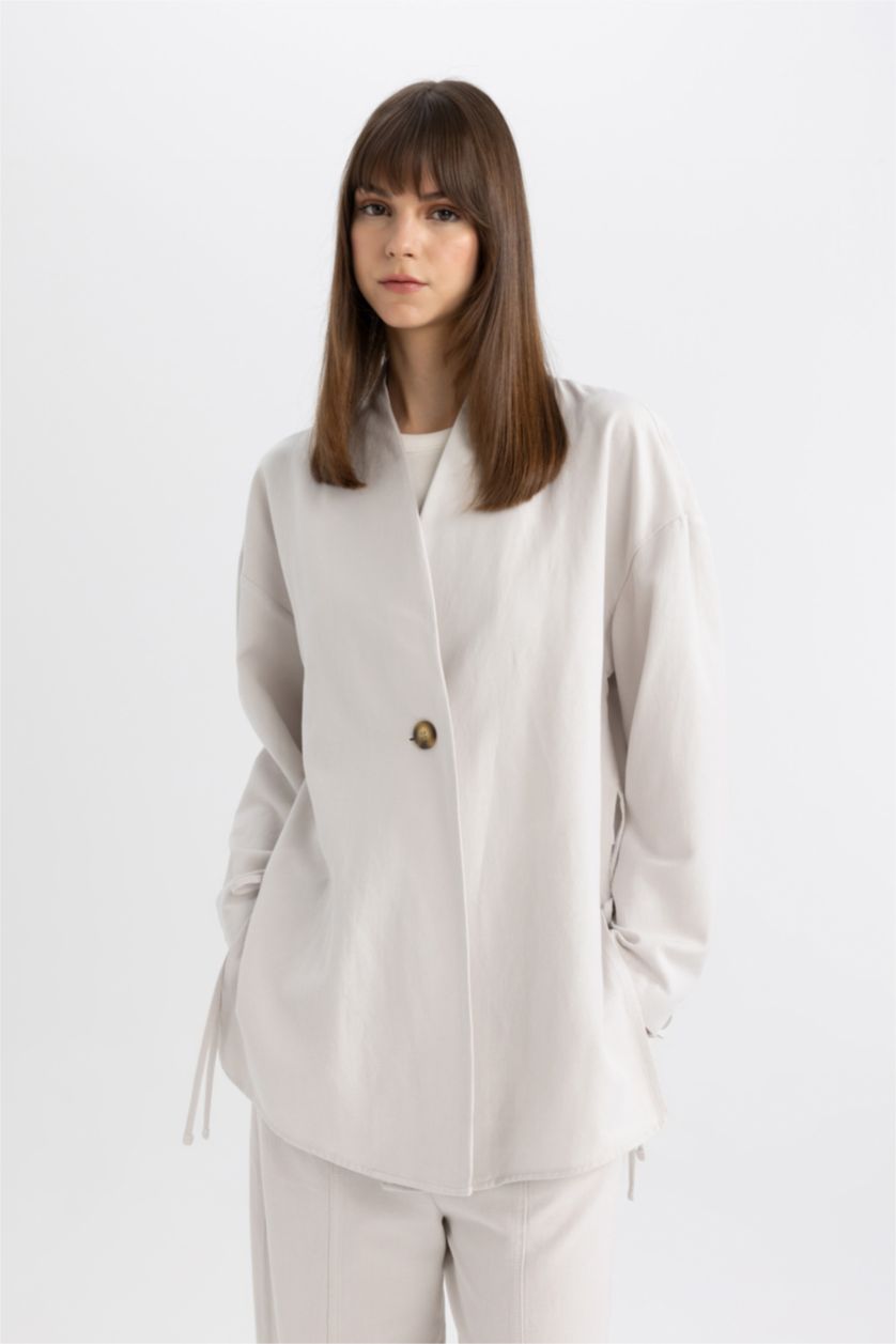 WOMAN Light Grey Relax Fit
