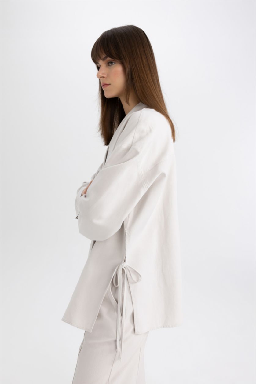 WOMAN Light Grey Relax Fit