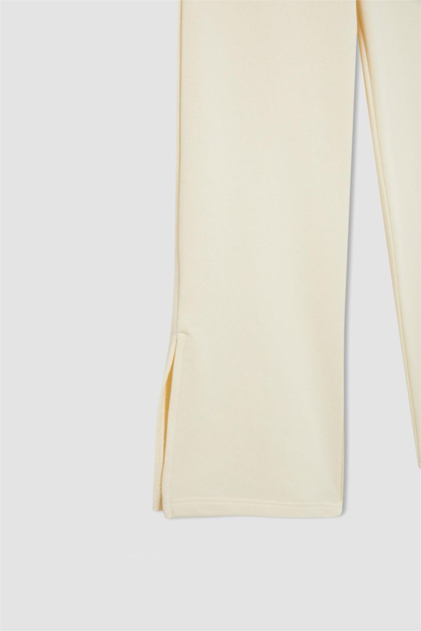 GIRLS & TEENS Ecru Girl Wide Leg Trousers