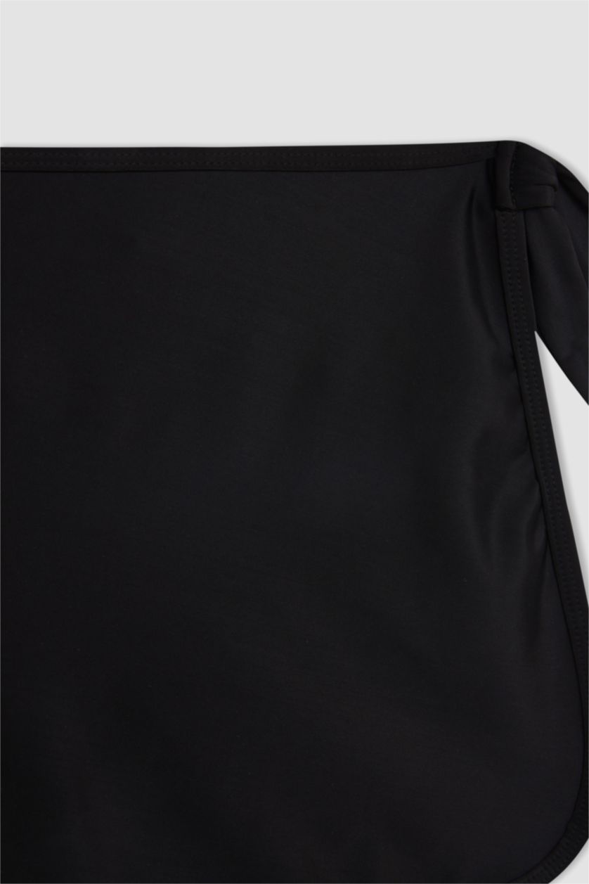 Kız Çocuk - Genç Kız Siyah Siyah Pareo Kız Çocuk