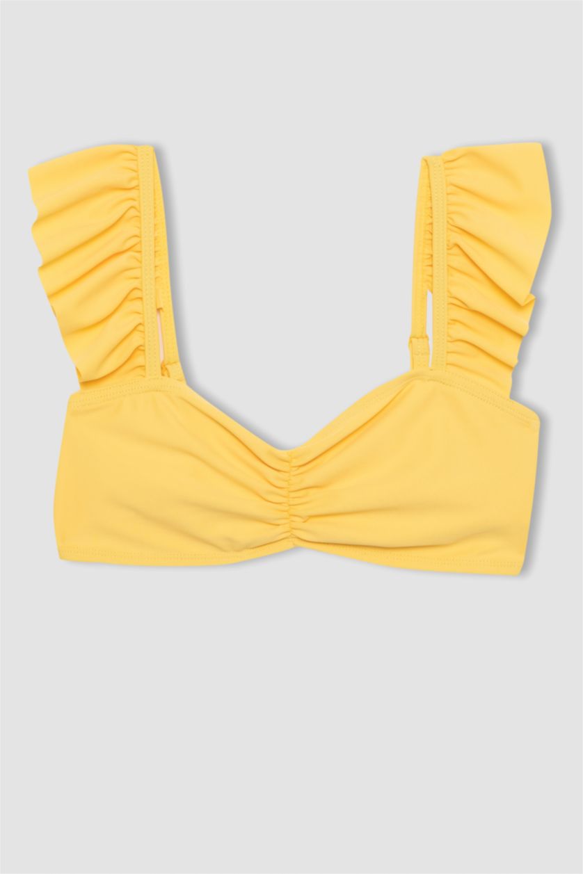 FILLES Jaune Bikini pour Fille - 2 Pièces
