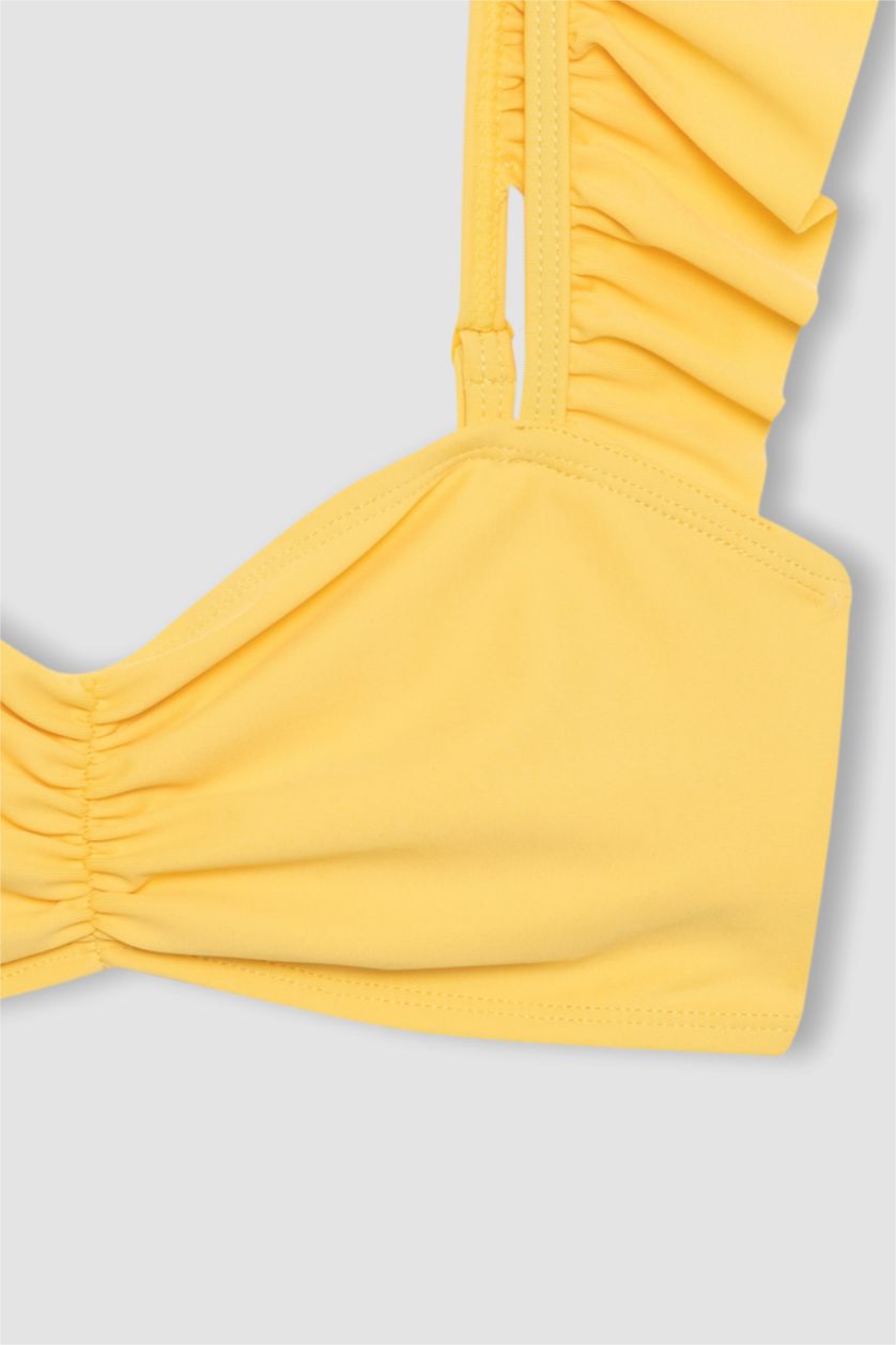 FILLES Jaune Bikini pour Fille - 2 Pièces