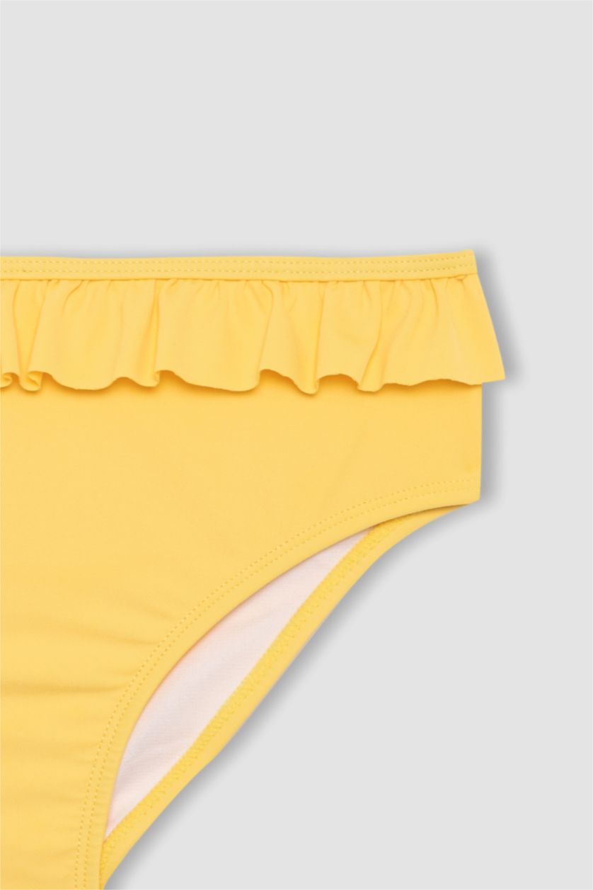 FILLES Jaune Bikini pour Fille - 2 Pièces