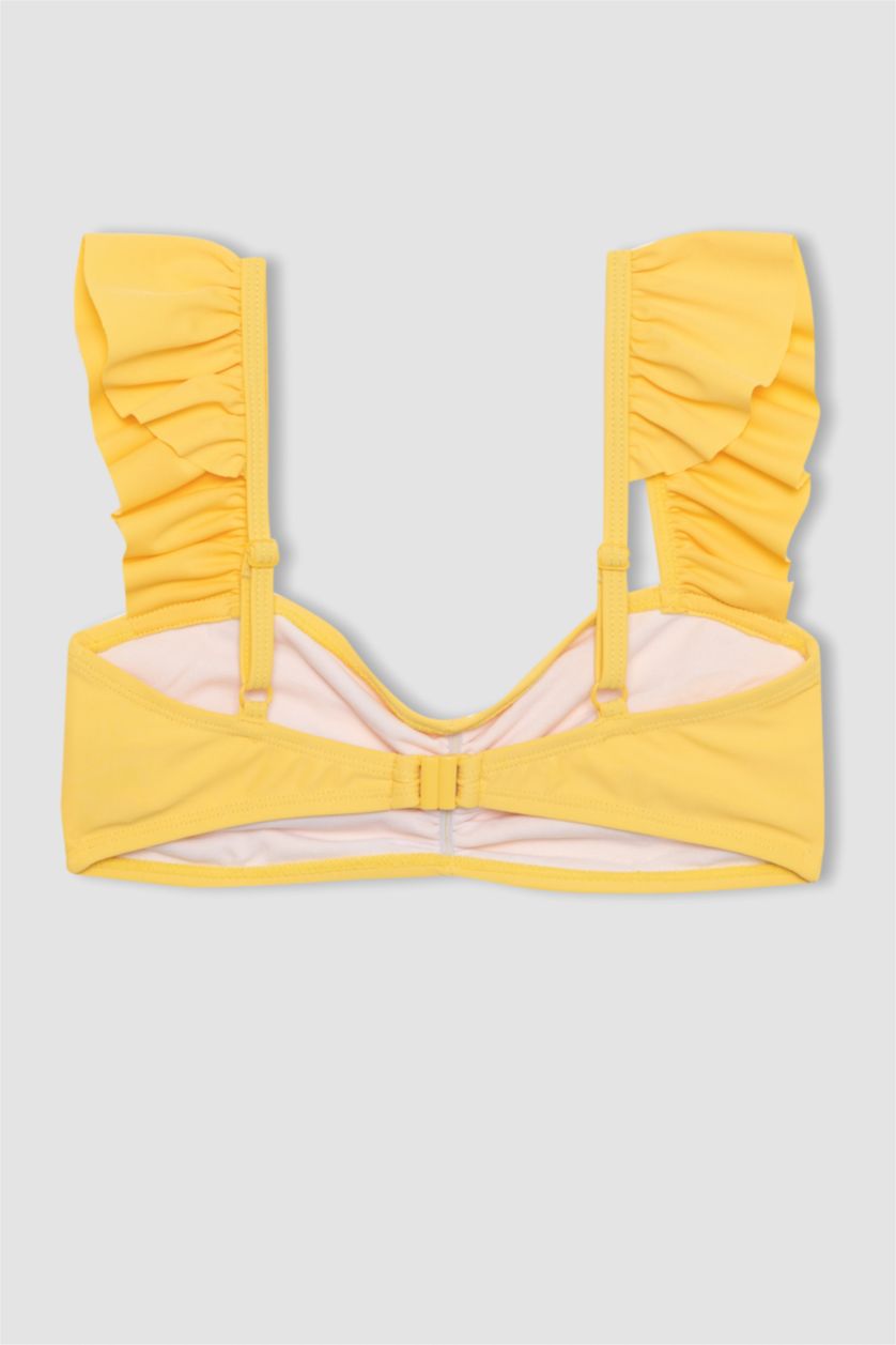 FILLES Jaune Bikini pour Fille - 2 Pièces