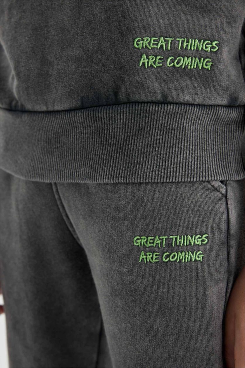 أولاد أنثرا بنطلون بجامة رياضي ولادي قصة عادية