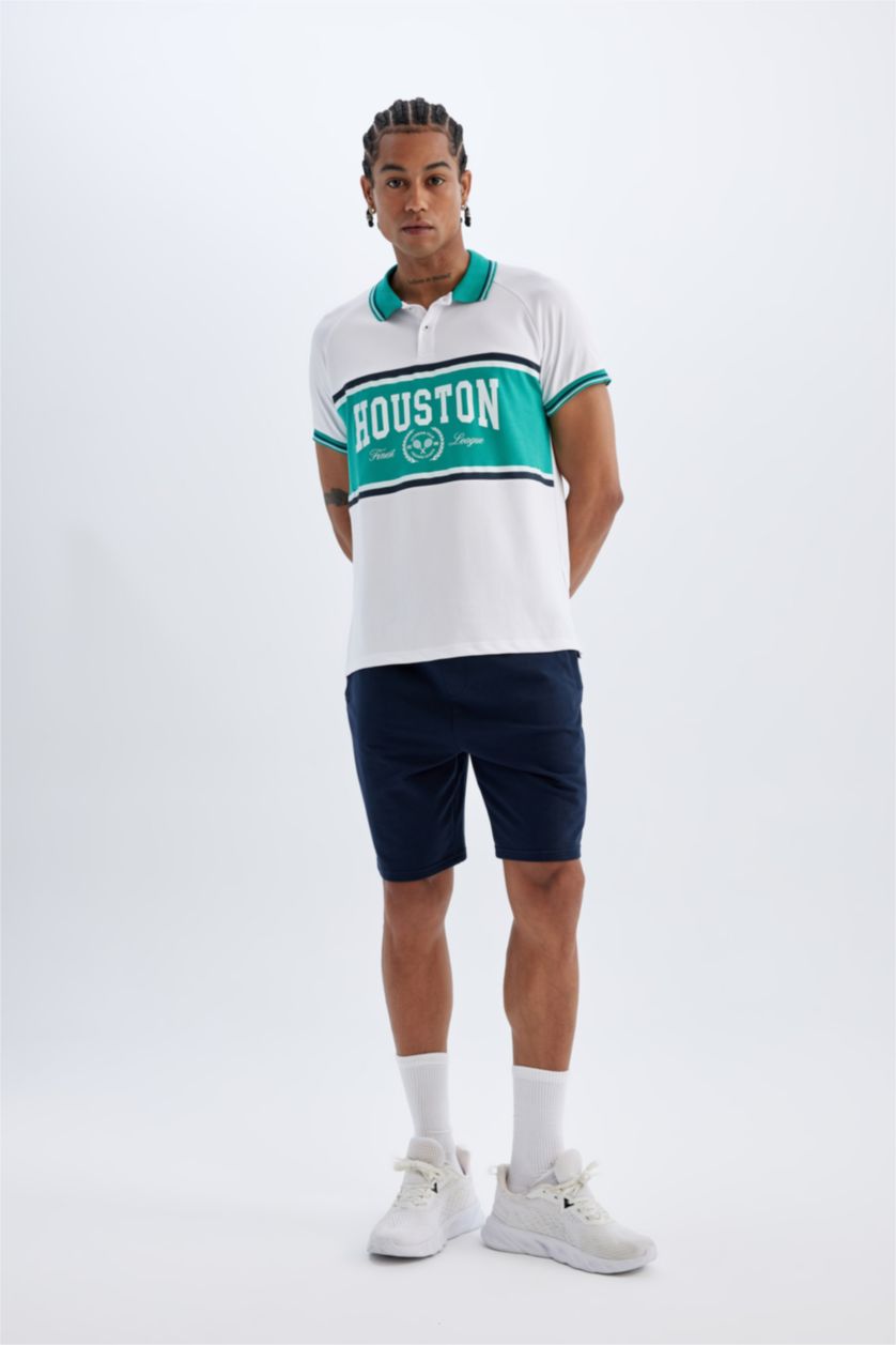 MAN NAVY Standard Fit Sports Shorts