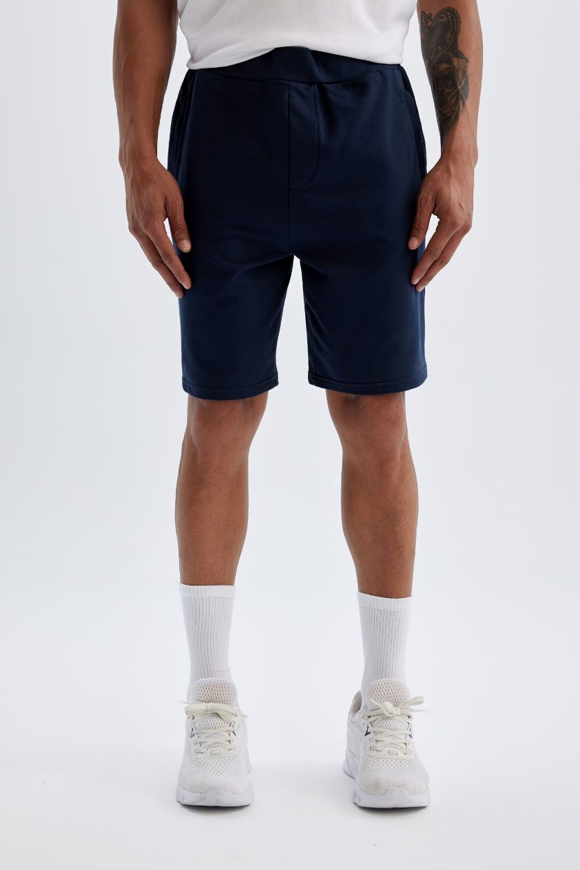 MAN NAVY Standard Fit Sports Shorts