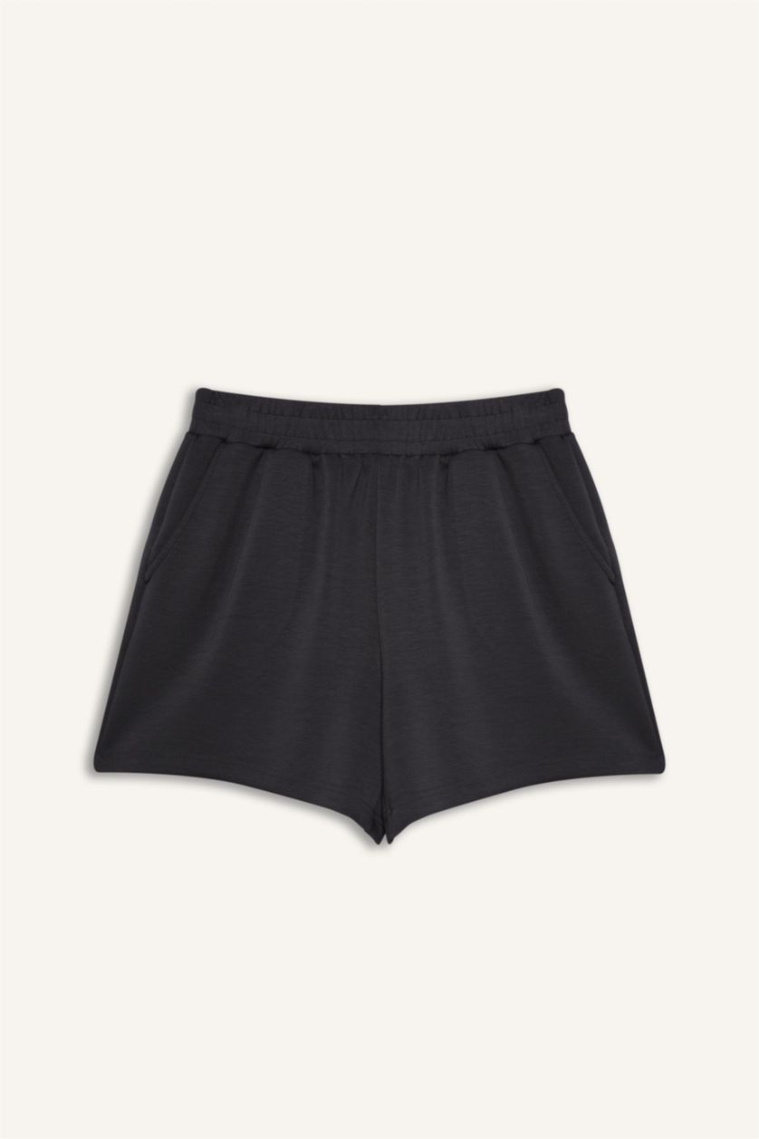 نساء أنثرا شورت رياضي قصير قصة عادية بجيب من DeFactoFit