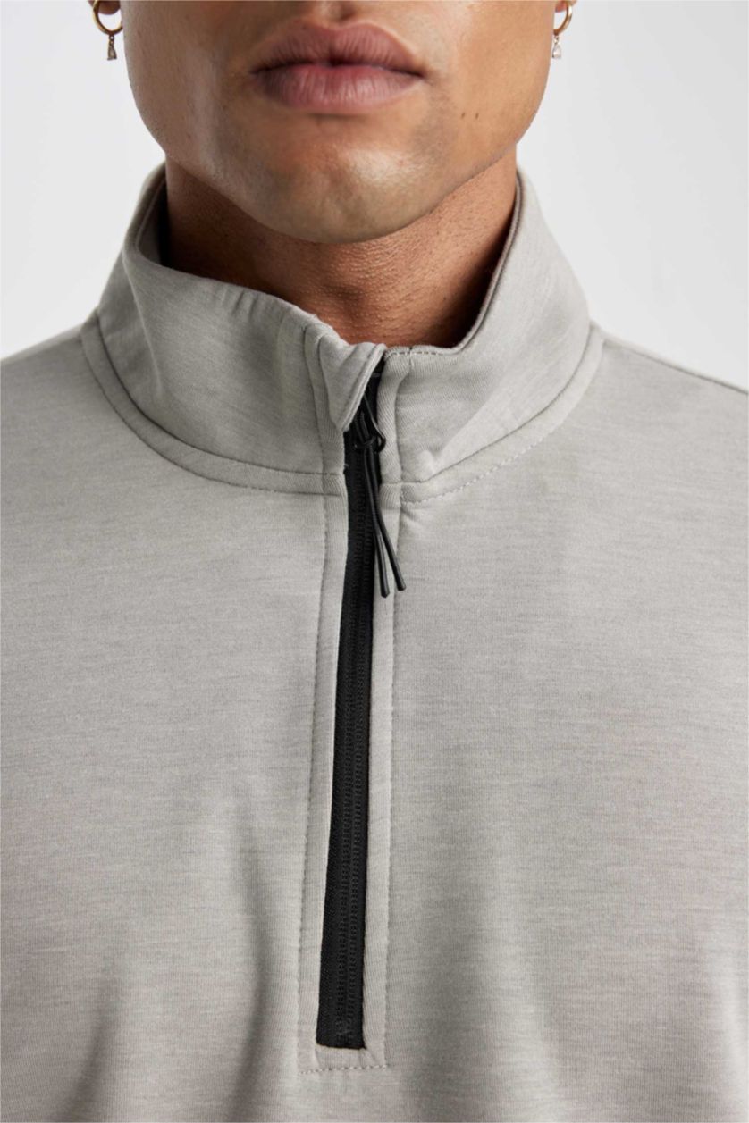 Man Stone DeFactoFit Standard Fit Scuba Diving Fabric Sweatshirt