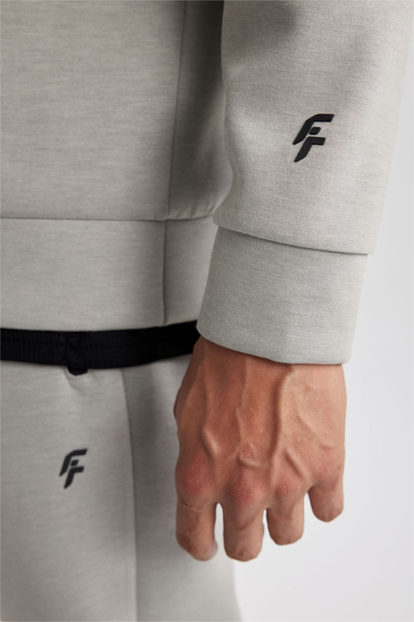 Man Stone DeFactoFit Standard Fit Scuba Diving Fabric Sweatshirt