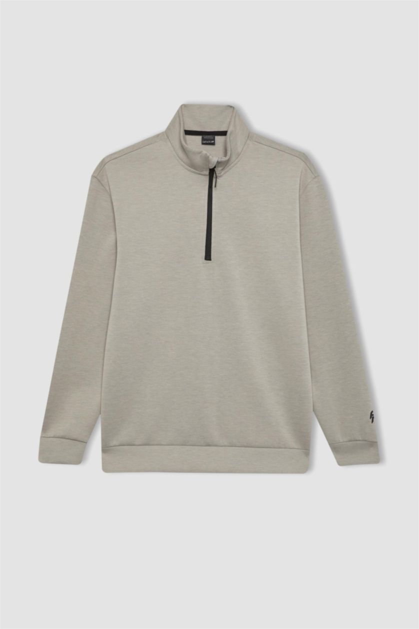 Man Stone DeFactoFit Standard Fit Scuba Diving Fabric Sweatshirt