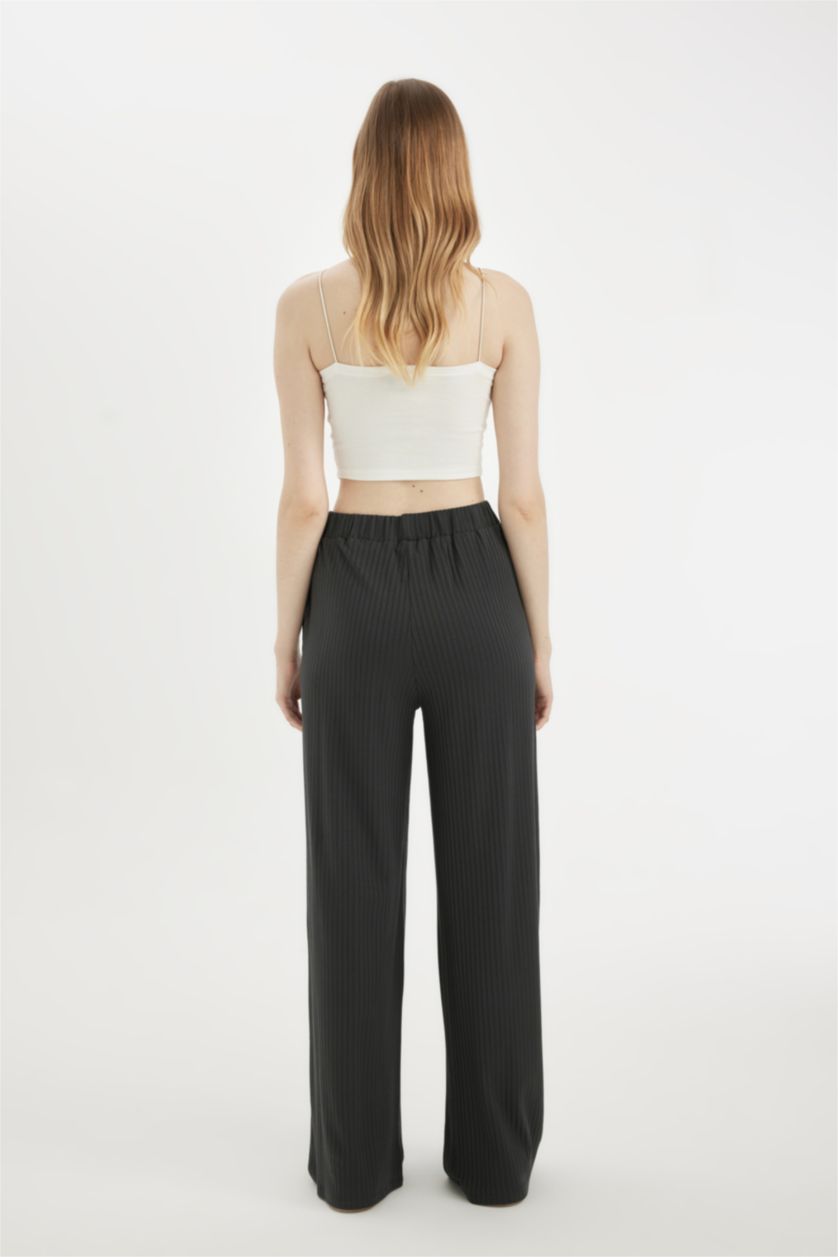 Женщины Антрацит Брюки Wide Leg широкго кроя, DeFactoFit