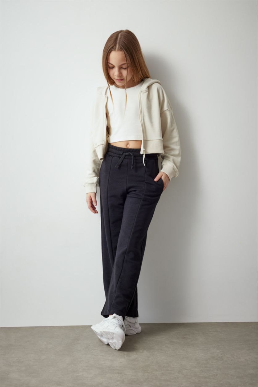 بنات بيج فاتح سيت بناتي جاكيت وبنطلون - قطعتين