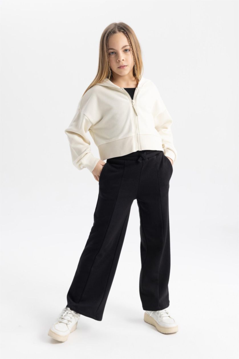 بنات بيج فاتح سيت بناتي جاكيت وبنطلون - قطعتين